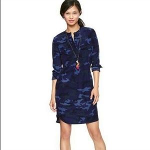 Gap Camo Shirtdress NWOT